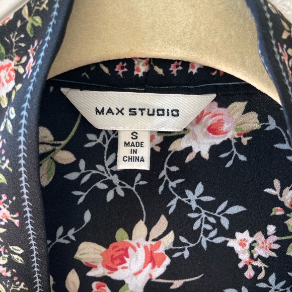 Max Studio Floral Kimono Size Small - Picture 4 of 7